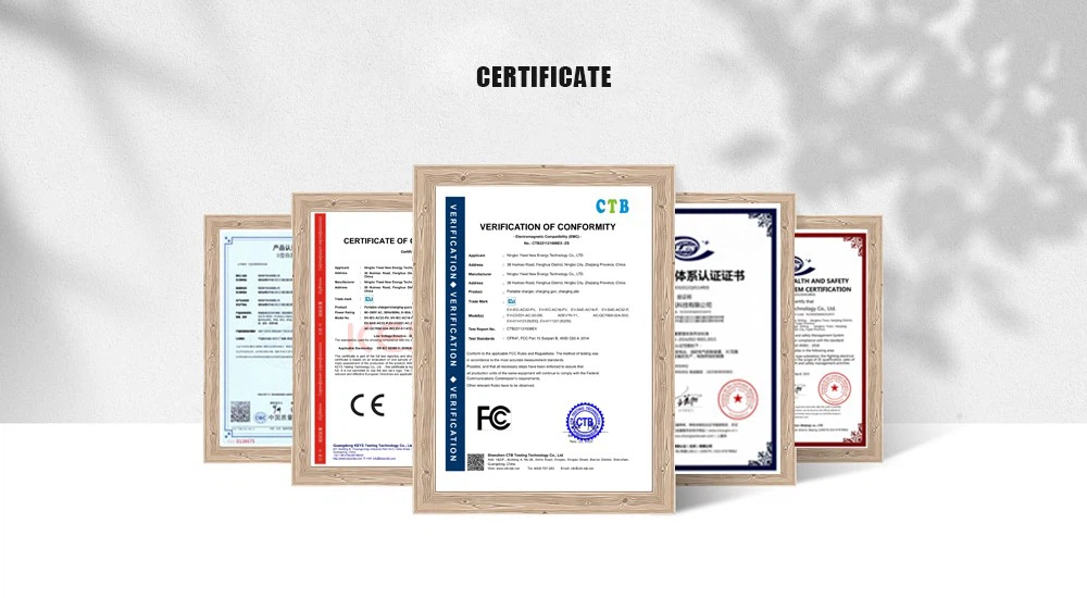 7kw portable ev charger certification 7kw portable ev charger certification